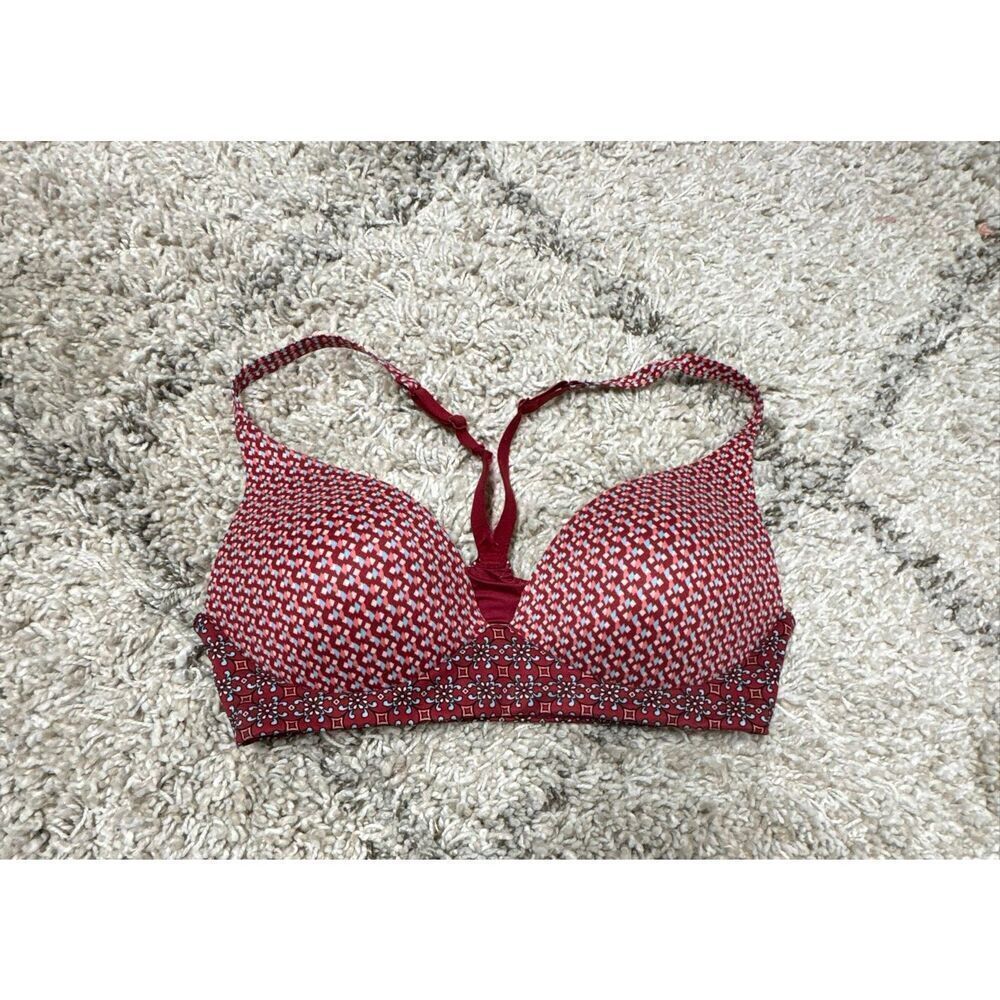 Body by Victoria’s Secret Women’s Lightly Lined Plunge Racer Back Bra 34D